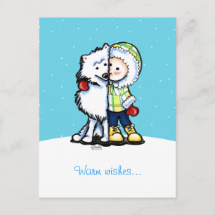 Eskimo Kisses Winter Briefkaart