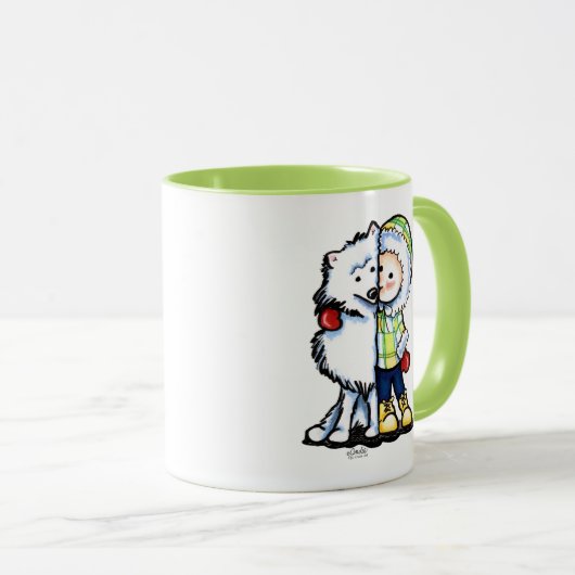 Eskimo Kisses Winter Mok (Voorkant rechts)