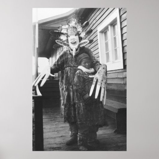 Eskimo Medicine Man: 1900 Poster (Voorkant)