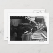 Eskimo Medicine Man en Sick Boy in Alaska Briefkaart (Voorkant / Achterkant)