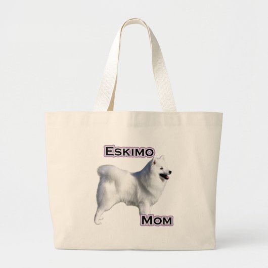 Eskimo Moeder 4 Grote Tote Bag (Voorkant)
