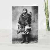 Eskimo moeder en kind kaart (Voorkant)
