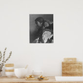 Eskimo moeder en kind poster (Keuken)