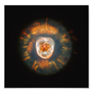 Eskimo Nebula (Hubble Telescope) Foto Afdruk