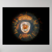 Eskimo Nebula (NGC 2392) Poster (Voorkant)