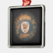 Eskimo Nebula Postcard Metalen Ornament (Links)