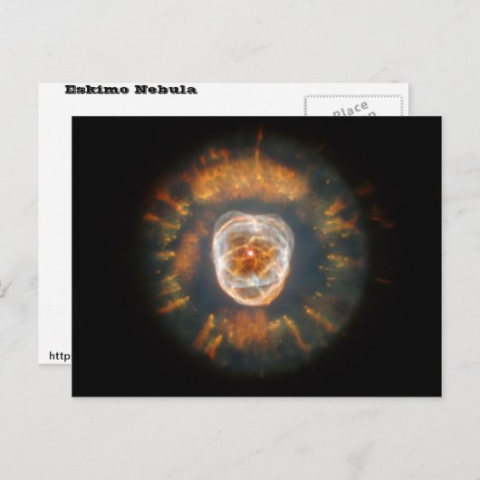 Eskimo Nebulae Briefkaart (Voorkant / Achterkant)