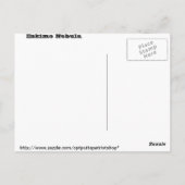 Eskimo Nebulae Briefkaart (Achterkant)