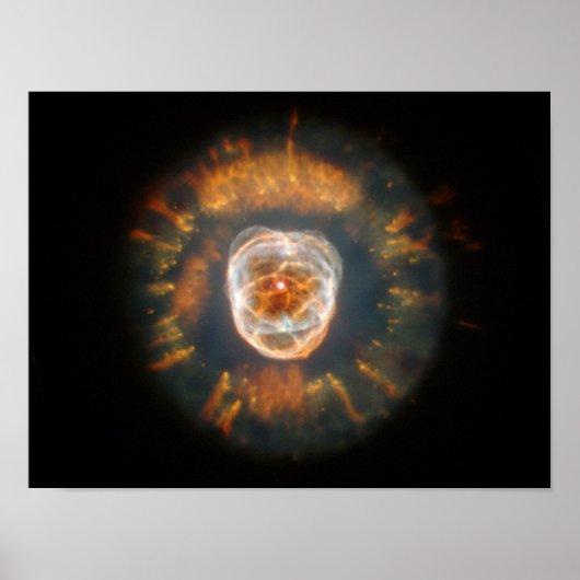 Eskimo Nebulae Poster (Voorkant)