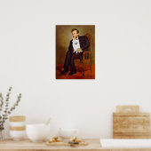 Eskimo Spitz 1 - Lincoln Poster (Keuken)