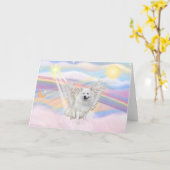 Eskimo Spitz Kaart (Gele Bloem)