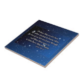 Eskimo spreekwoord Misschien zijn het geen sterren Tegeltje (Zijkant)