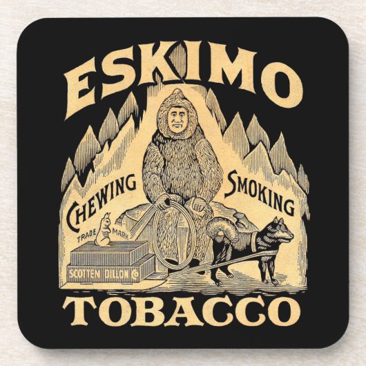 Eskimo Tobacco Bier Onderzetter (Voorkant)