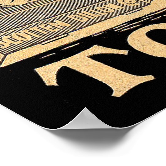 Eskimo Tobacco Poster (Hoek)