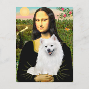 Eskimohond 1 - Mona Lisa Briefkaart