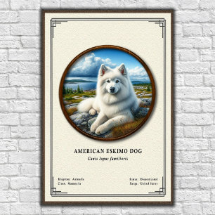 Eskimohond Zoologie Serie Poster