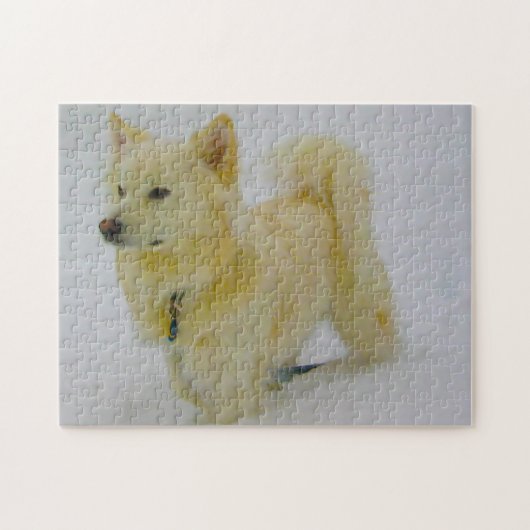 Eskimohonden. Legpuzzel (Horizontaal)