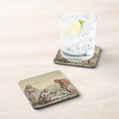 Eskimos, 1817 (kleurengravure) drankjes onderzetter (Rechterzijde)