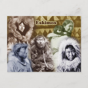 Eskimos van Alaska (1904-1930) Briefkaart