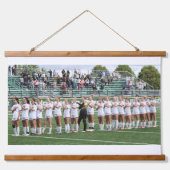 Esko Voetbal Team Tapestry Hangend Wandkleed (Voorkant)