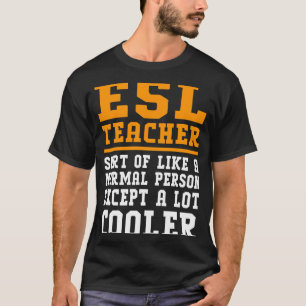 ESL Docent Definitie Engels Taaldocent T-shirt