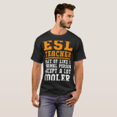 ESL Docent Definitie Engels Taaldocent T-shirt (Voorkant volledig)