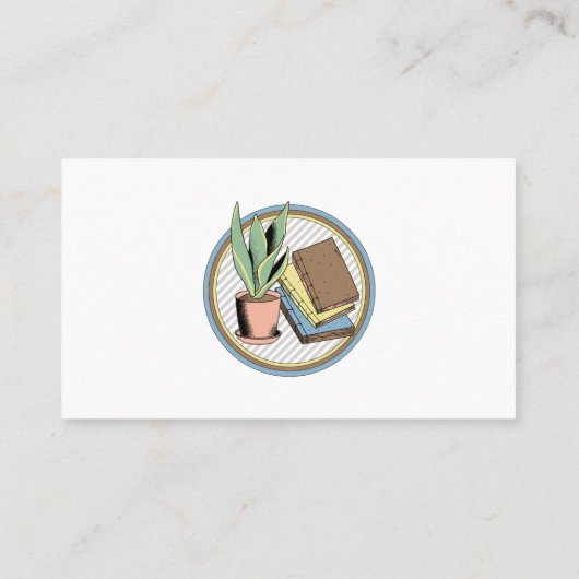 ESL Docent Engels Taal Instructeur Eenvoudig Fun Visitekaartje (Achterkant)