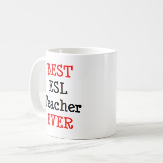 esl - leraar , beste koffiemok (Voorkant links)