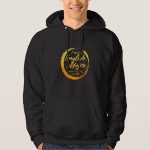 ESL-leraar Cottagecore Engels Major Leraar's Dag Hoodie