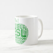 ESL White 11 oz Classic White Mok (Voorkant rechts)