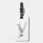 ESM F-4U Corsair-vliegtuig Bagagelabel (Voorkant verticaal)