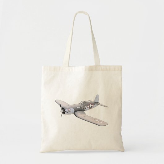 ESM F-4U Corsair-vliegtuig Tote Bag (Voorkant)
