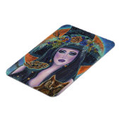 Esme Halloween heks van Renee L Lavoie Magneet (Linkerzijde)