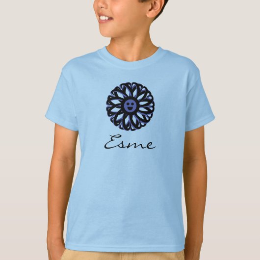 Esme Smiling Flower Shirt (Voorkant)