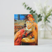 Esme,  waarzegster briefkaart (Staand voorkant)