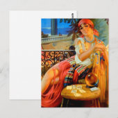 Esme,  waarzegster briefkaart (Voorkant / Achterkant)