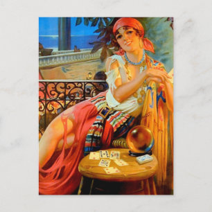 Esme,  waarzegster briefkaart