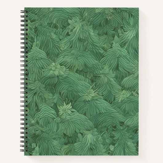 Esmeralda Art Nouveau Notitieboek (Voorkant)