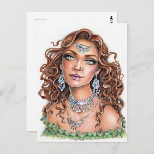 Esmeralda Briefkaart (Voorkant / Achterkant)