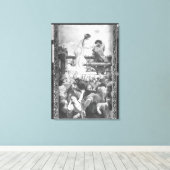 Esmeralda en Quasimodo, 1905 Canvas Afdruk (Insitu (Houten vloer))