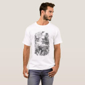 Esmeralda en Quasimodo, 1905 T-shirt (Voorkant volledig)