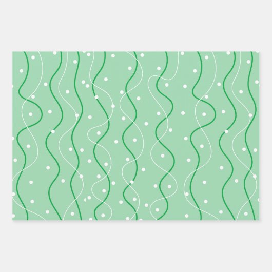 Esmeralda St. Patrick's day Sweet Green set van 3 Inpakpapier Vel (Voorkant 3)