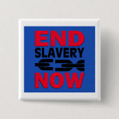 ESN logo Vierkante Button 5,1 Cm (Voorkant)