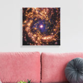 ESO Spiral Starburst Galaxy Messier 61 Canvas Afdruk (Insitu (Woonkamer))