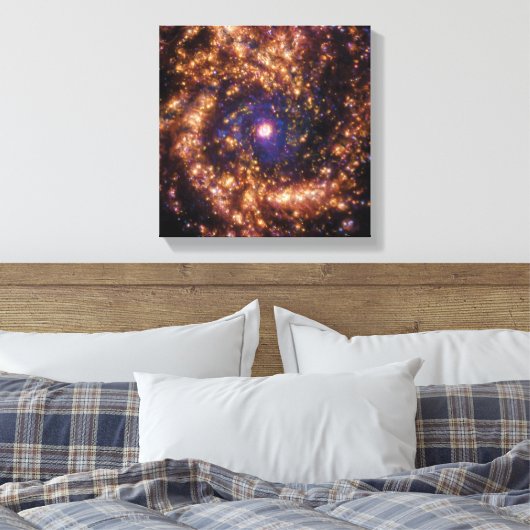 ESO Spiral Starburst Galaxy Messier 61 Canvas Afdruk (Insitu (Slaapkamer))