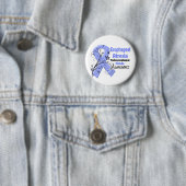 Esophageal Atresia Awareness Ribbon Ronde Button 5,7 Cm (In situ)