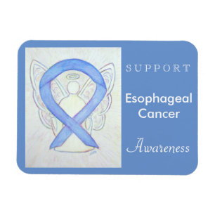 Esophageal Cancer Awareness Angel Custom Magnet Magneet