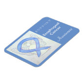 Esophageal Cancer Awareness Angel Custom Magnet Magneet (Linkerzijde)