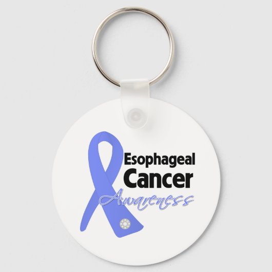 Esophageal Cancer Awareness Sleutelhanger (Voorkant)
