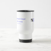 Esophageal Cancer Awareness Travel Mug, 15 oz Reisbeker (Center)